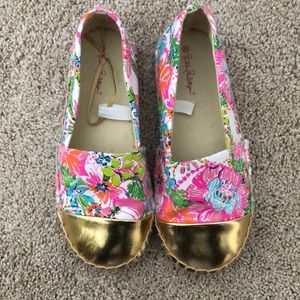 Lilly Pulitzer espadrilles for girls